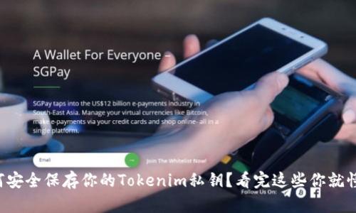 如何安全保存你的Tokenim私钥？看完这些你就懂了！